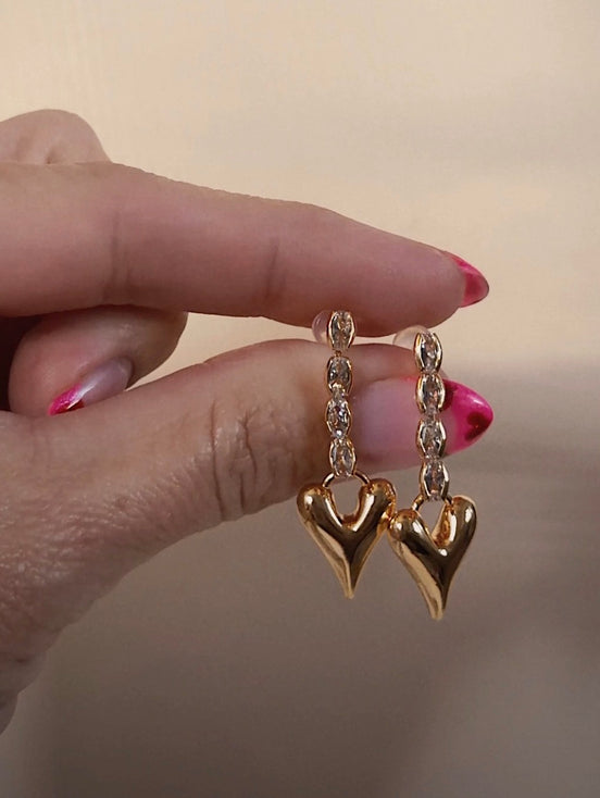 Devotion Drop Earrings - The Neon Cactus Studio