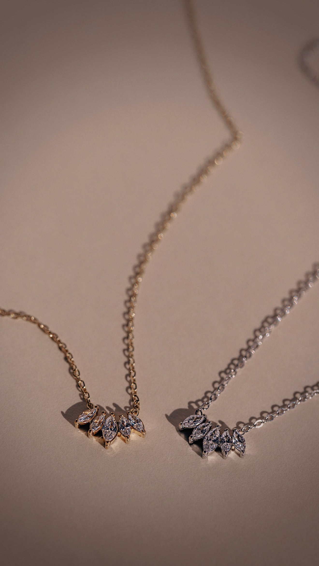 Solstice Marquise Necklace