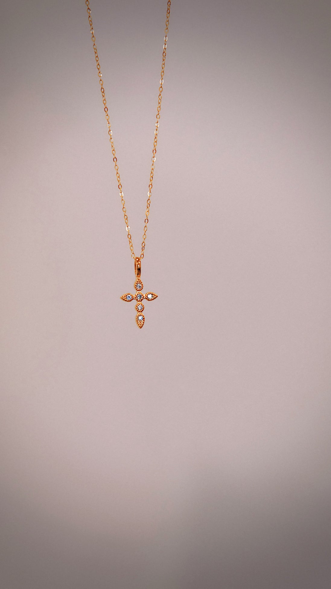 Filagree cross Necklace