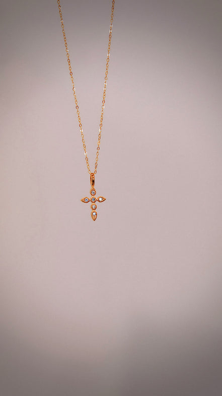 Filagree cross Necklace