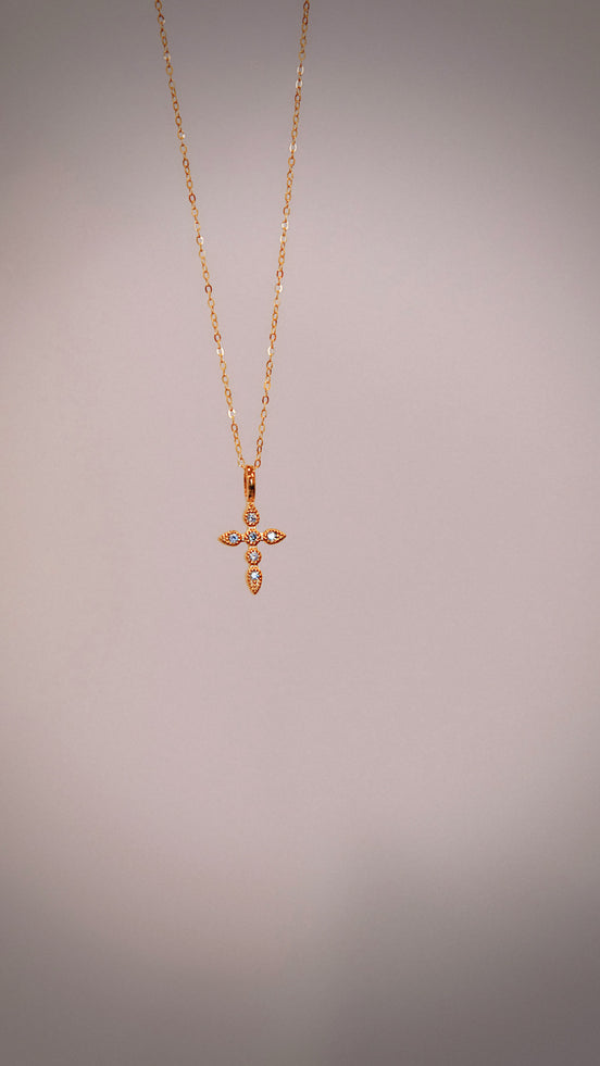 Filagree cross Necklace