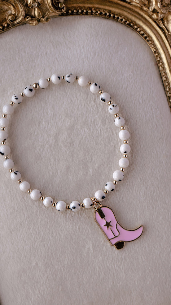 Country Girl Cowboy Boot Bracelet