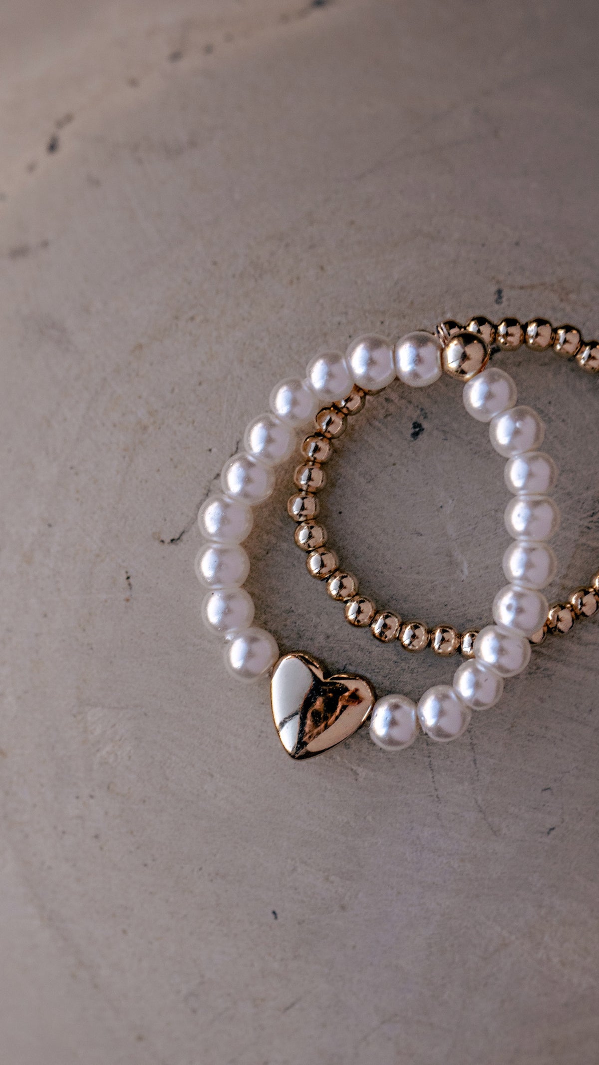 Pearl Heart Ring