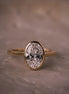 Oval Lab Diamond Ring