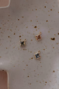 Gold Fill Diamond Shape Birthstone charms