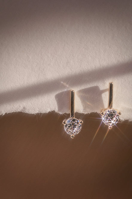 Everleigh Round Drop Earring