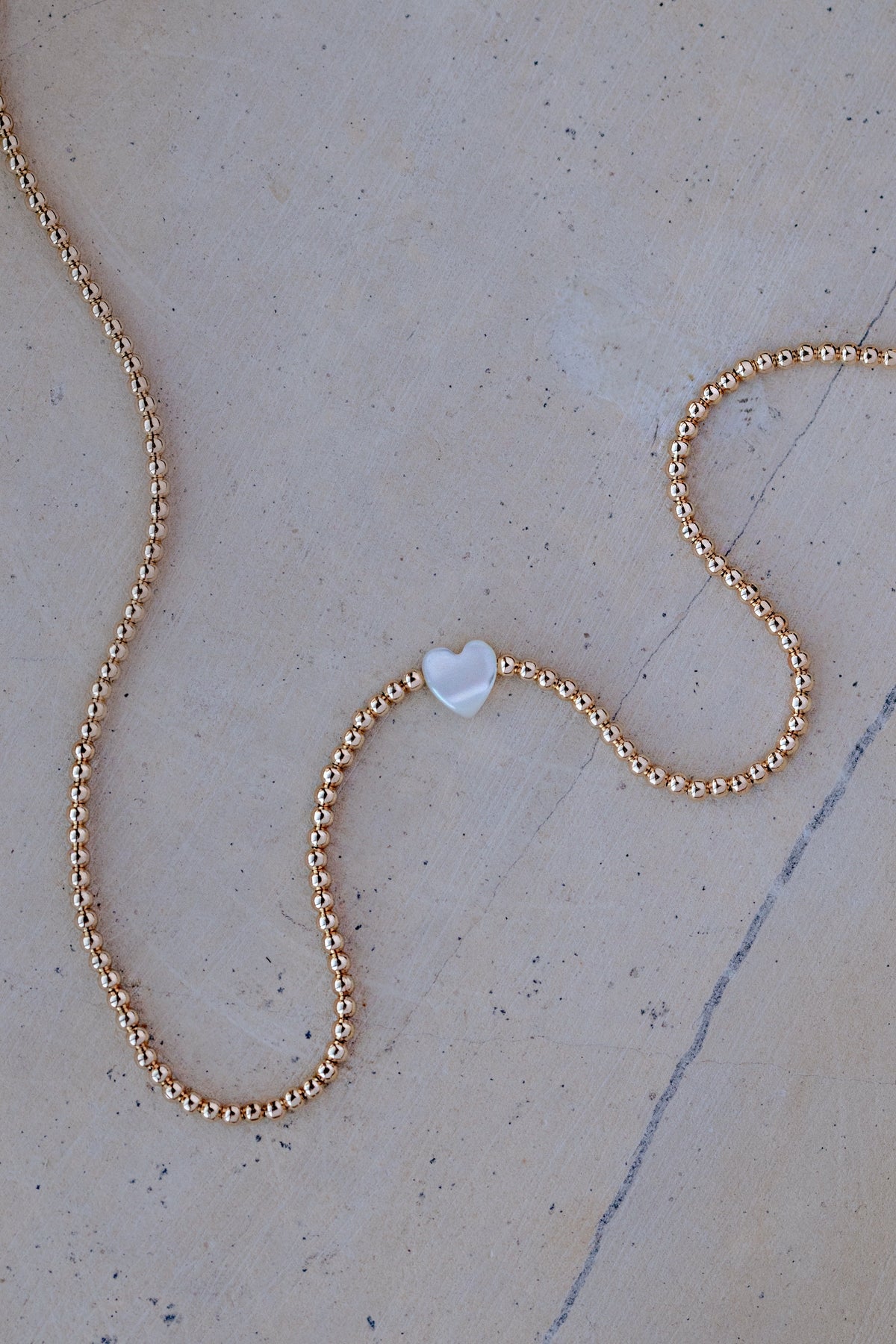 Beaded Heart Necklace