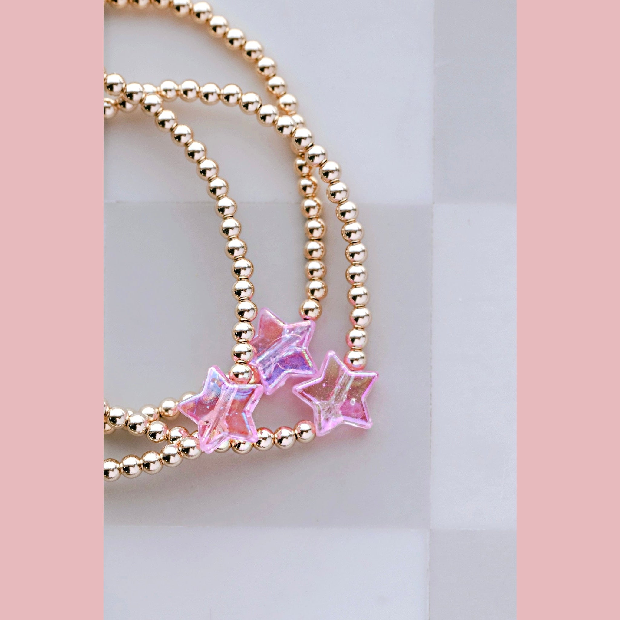 Iridescent Star Bracelet - The Neon Cactus Studio