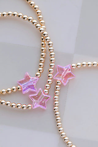 Iridescent Star Bracelet - The Neon Cactus Studio
