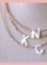 Monogram Shell Necklace