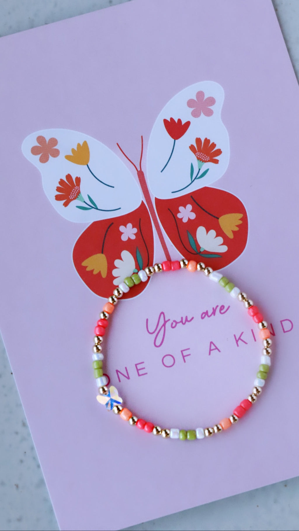 You Are One of a Kind Bracelet - The Neon Cactus Studio