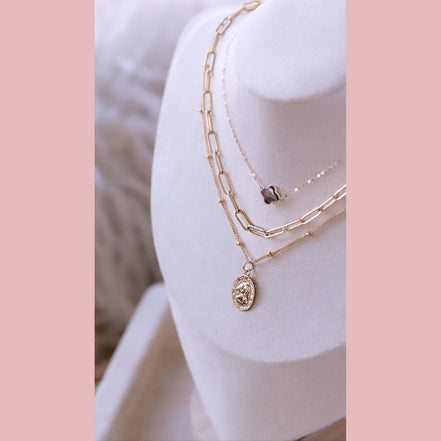 Saint Christopher Necklace - The Neon Cactus Studio