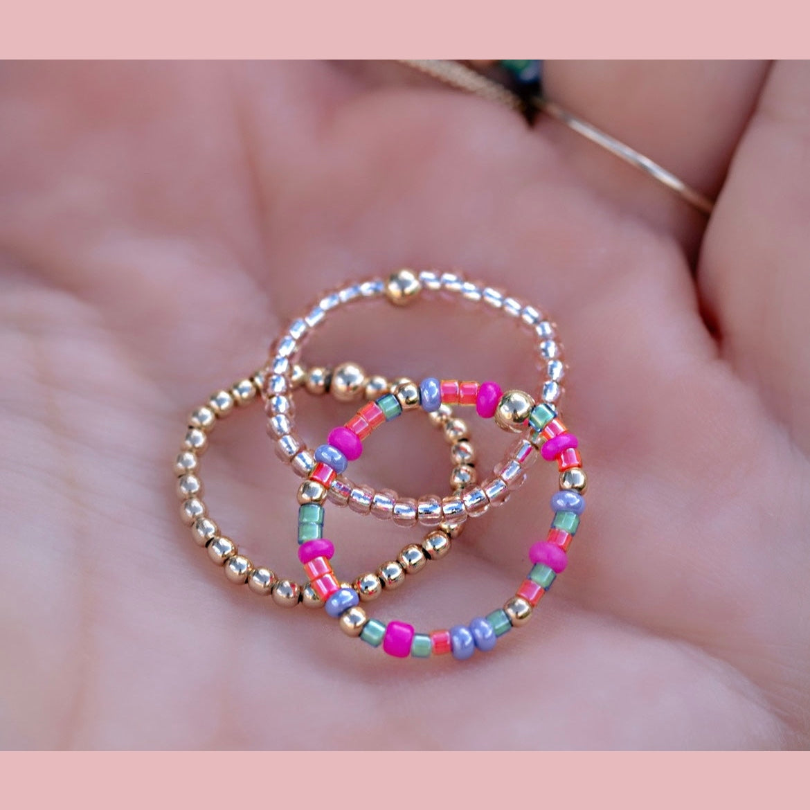 Rainbow Ring Trio