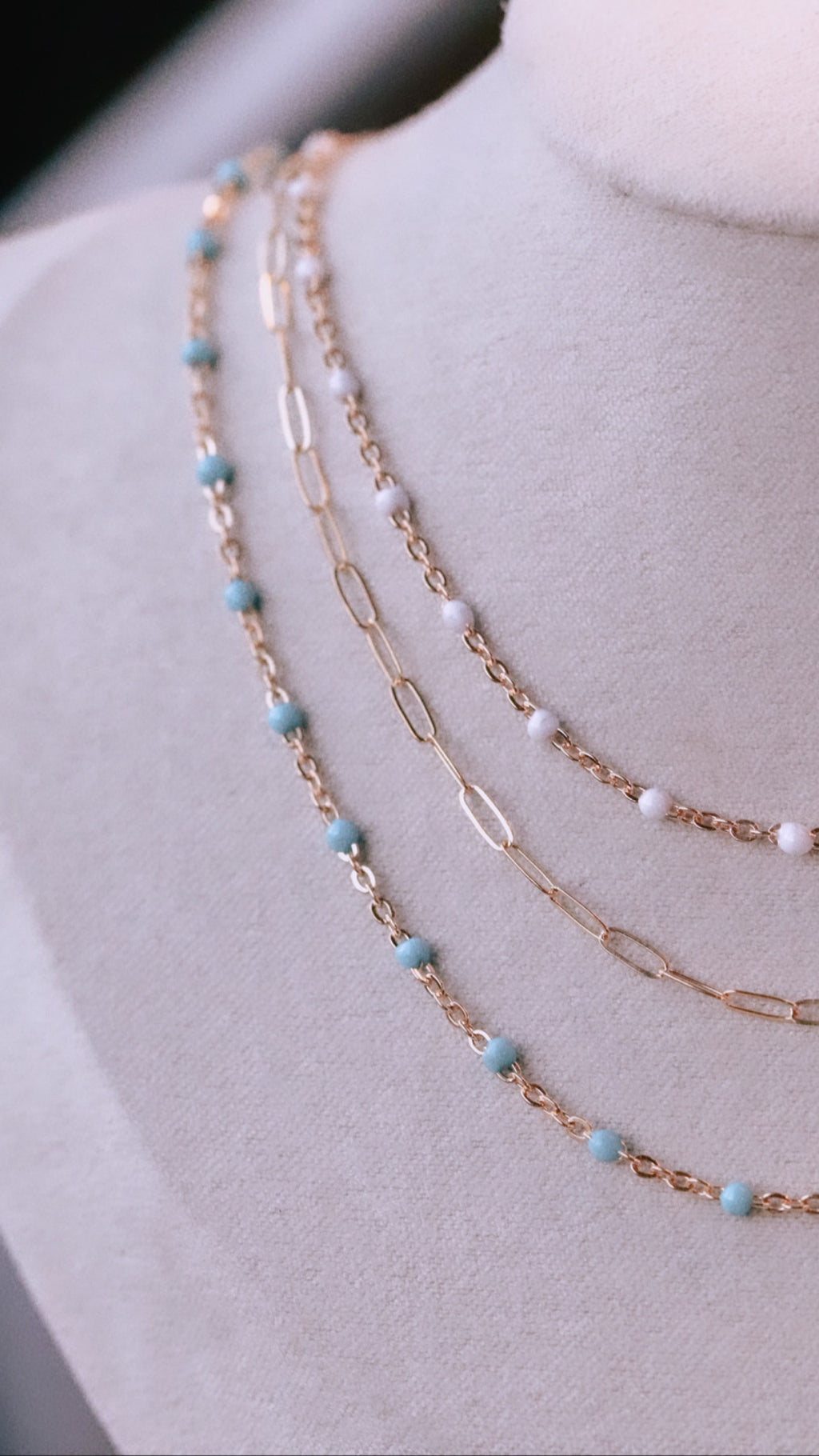 Dainty Small Paperclip Chain Necklace