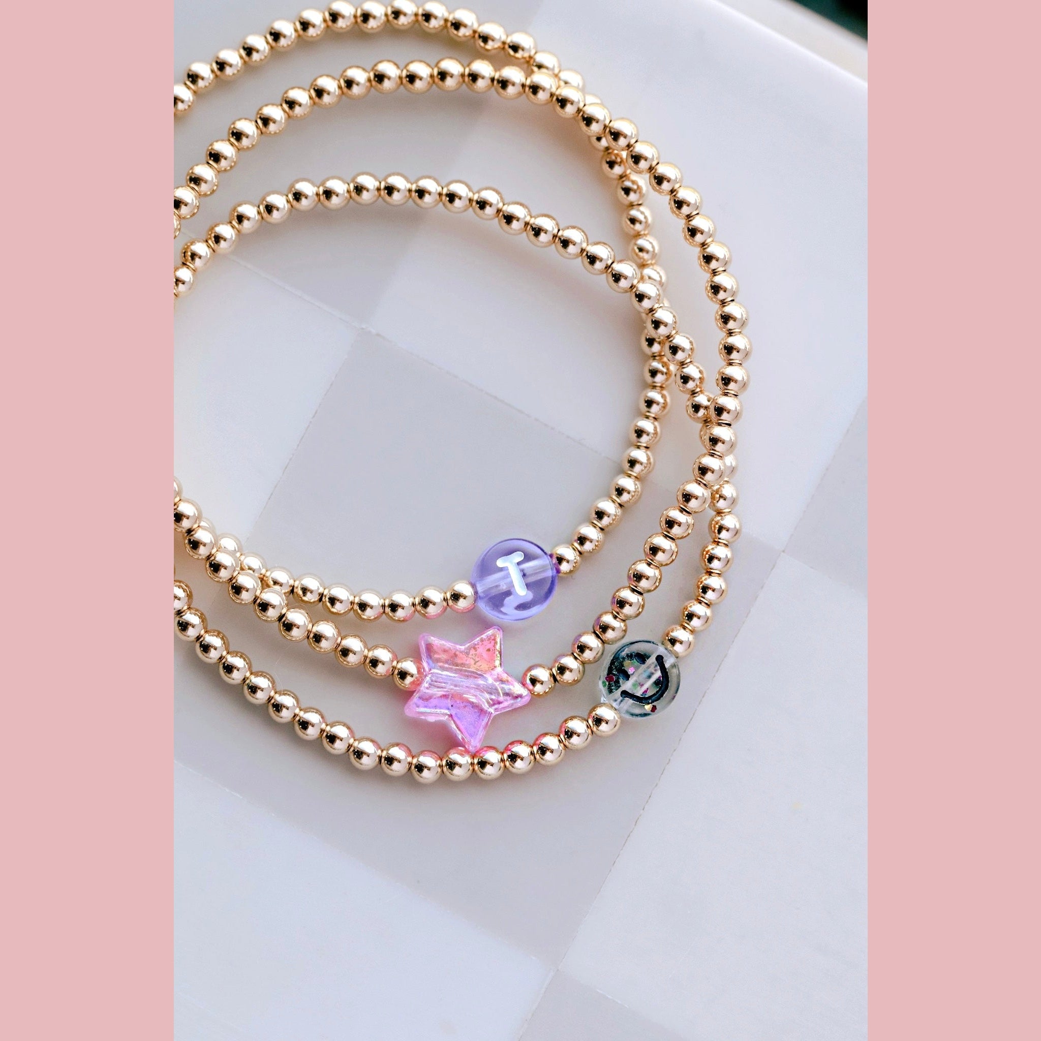 Iridescent Star Bracelet - The Neon Cactus Studio