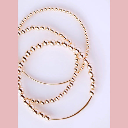 Gold Filled Bar Bracelet - The Neon Cactus Studio