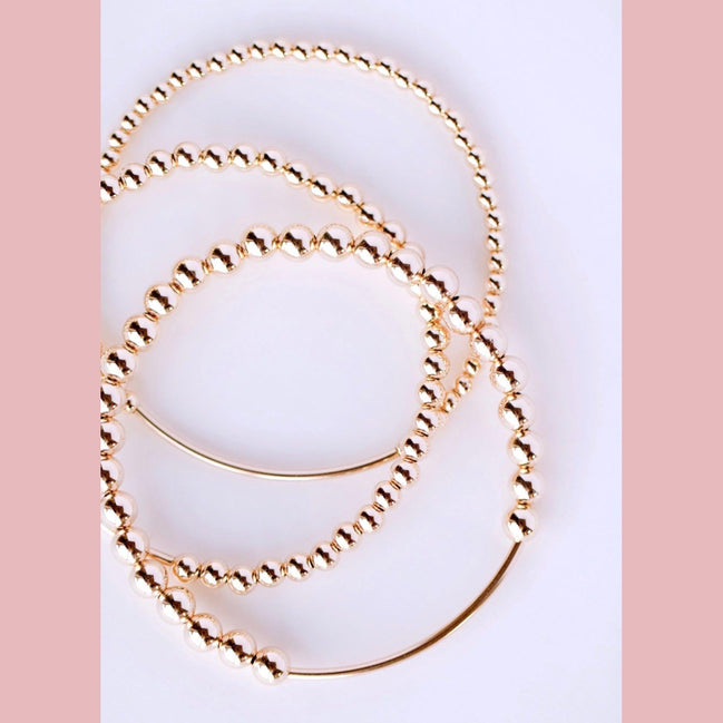 Gold Filled Bar Bracelet - The Neon Cactus Studio