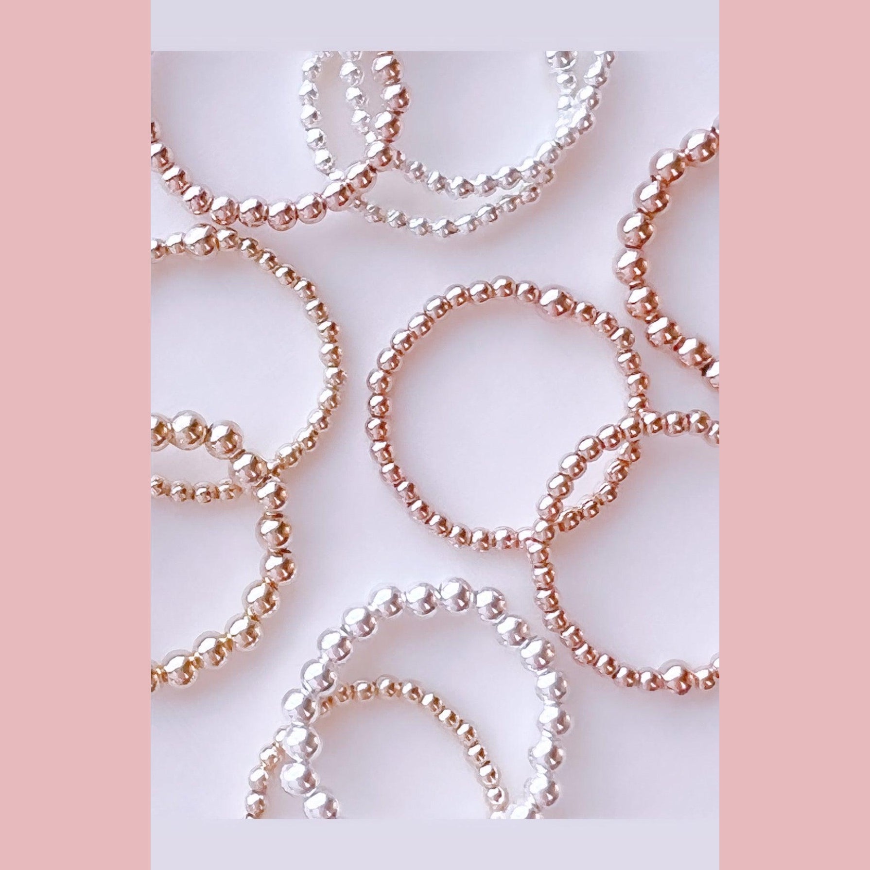 The Classy Beaded Ring - The Neon Cactus Studio