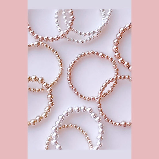 The Classy Beaded Ring - The Neon Cactus Studio