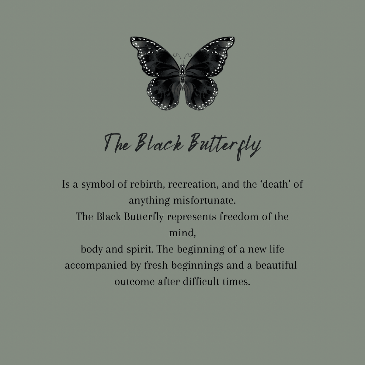 The Black Butterfly Bracelet - The Neon Cactus Studio