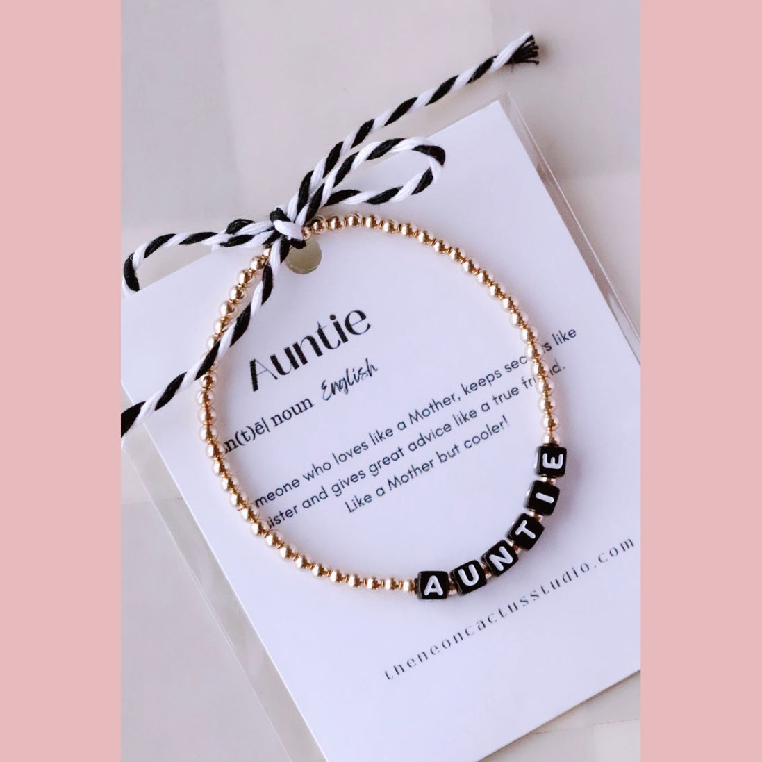 Auntie Bracelet - The Neon Cactus Studio