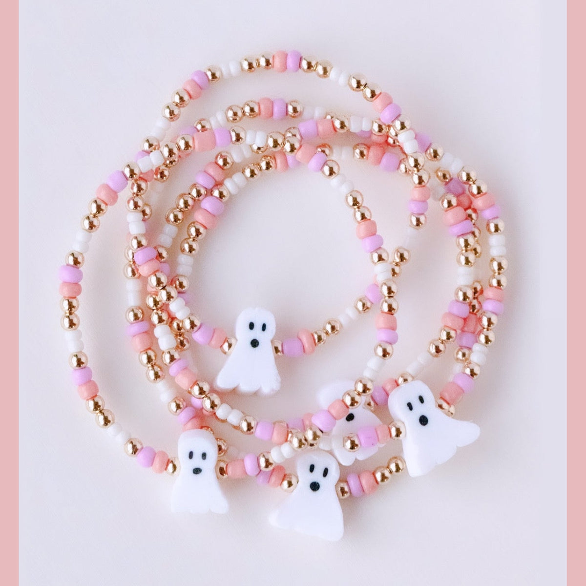 Pastel Ghost Bracelet - The Neon Cactus Studio