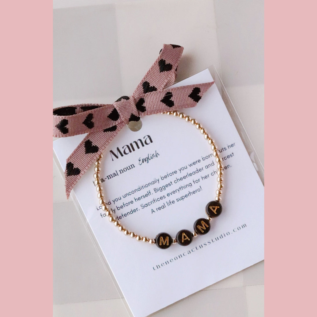 Mama Bracelet - The Neon Cactus Studio