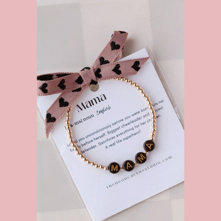Mama Bracelet - The Neon Cactus Studio