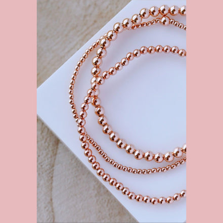 Rose Gold Beginner Stack - The Neon Cactus Studio