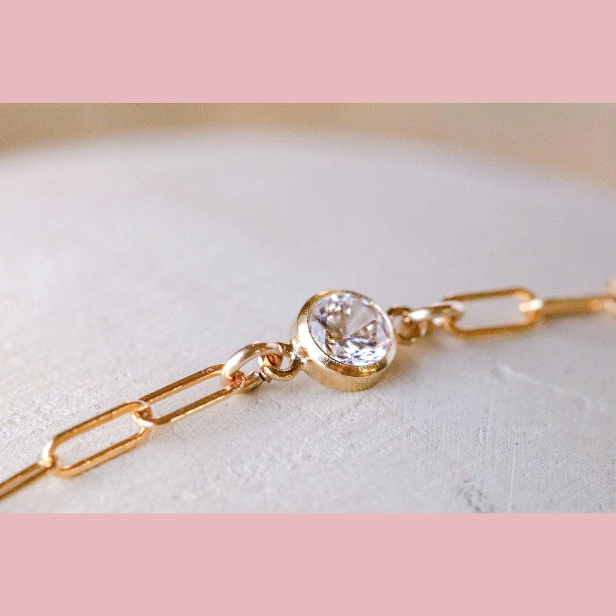 The Dazzle Chain Bracelet - The Neon Cactus Studio