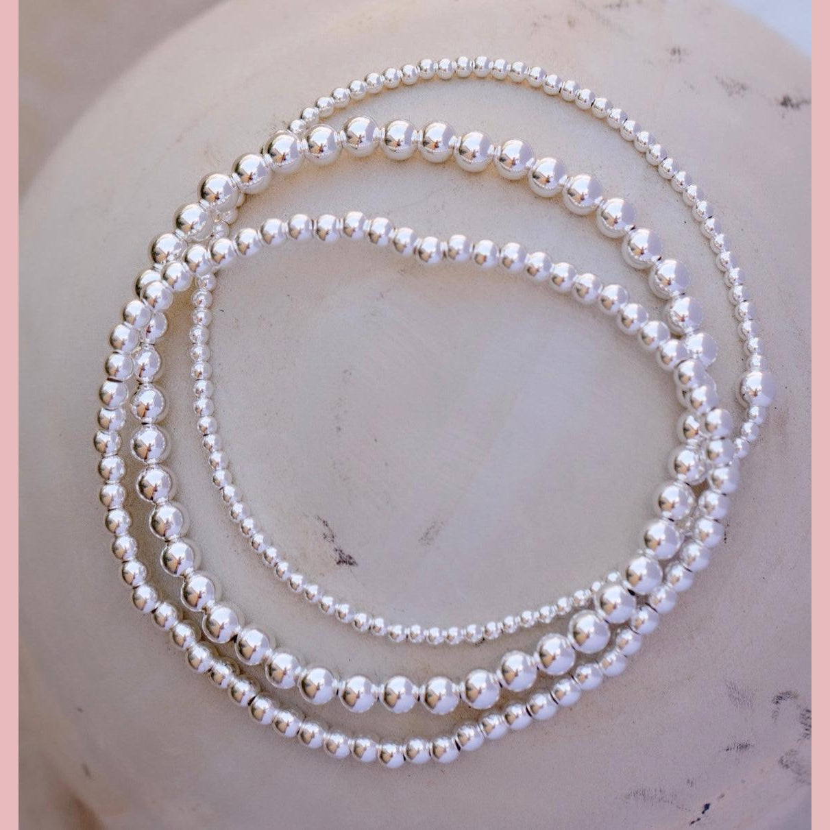 Sterling Silver Beginner Stack - The Neon Cactus Studio