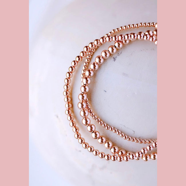 Rose Gold Beginner Stack - The Neon Cactus Studio