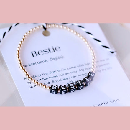 Bestie Bracelet - The Neon Cactus Studio