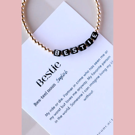 Bestie Bracelet - The Neon Cactus Studio