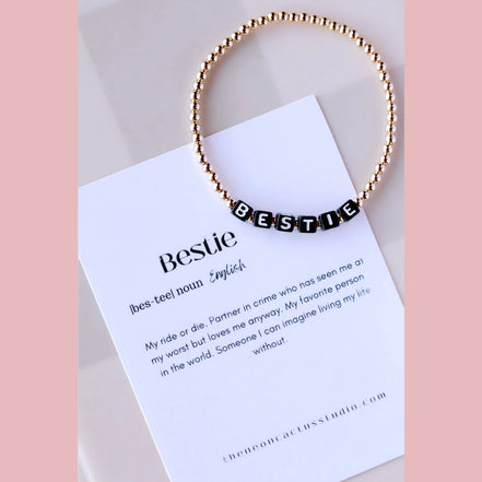 Bestie Bracelet - The Neon Cactus Studio
