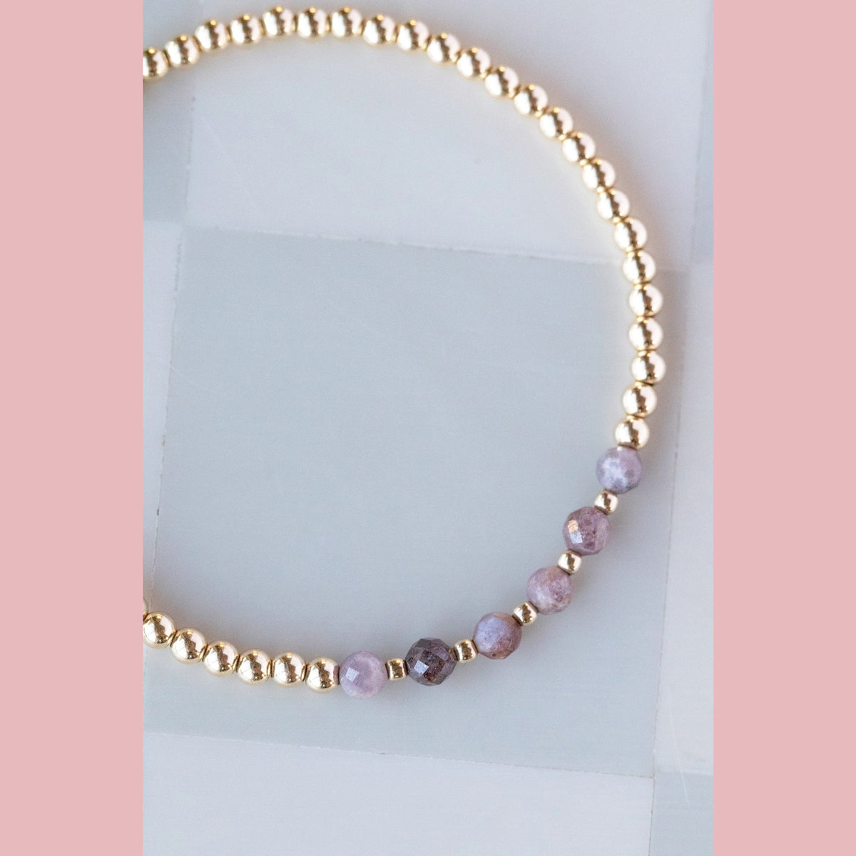 Fuscia Ruby Bracelet - The Neon Cactus Studio