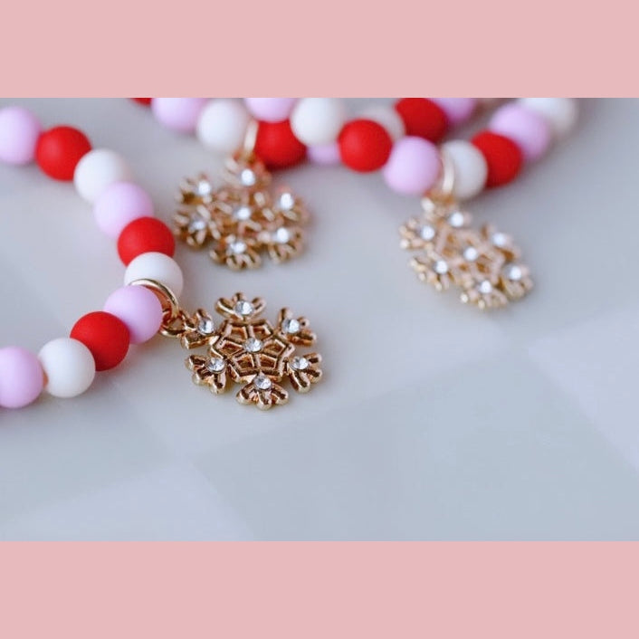 Candy Snowflake Bracelet - The Neon Cactus Studio