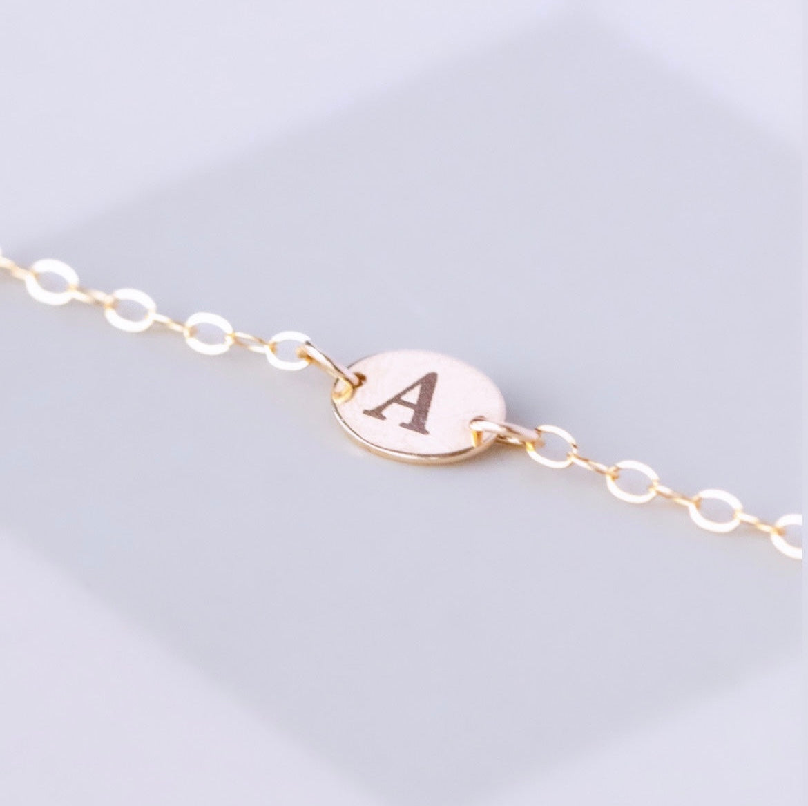 The Frankie Initial Bracelet - The Neon Cactus Studio