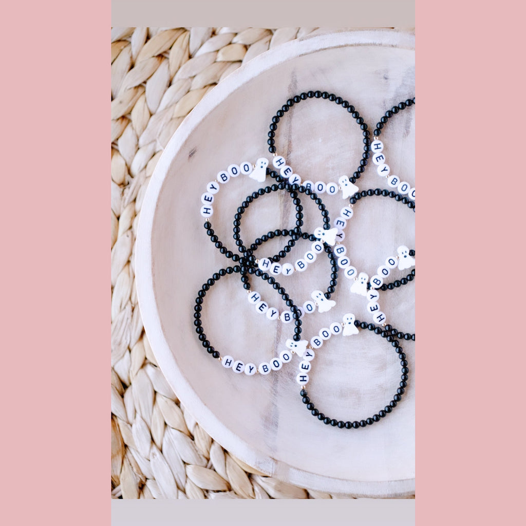 Hey Boo Bracelet - The Neon Cactus Studio