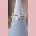 Herkimer Diamond Ring - The Neon Cactus Studio