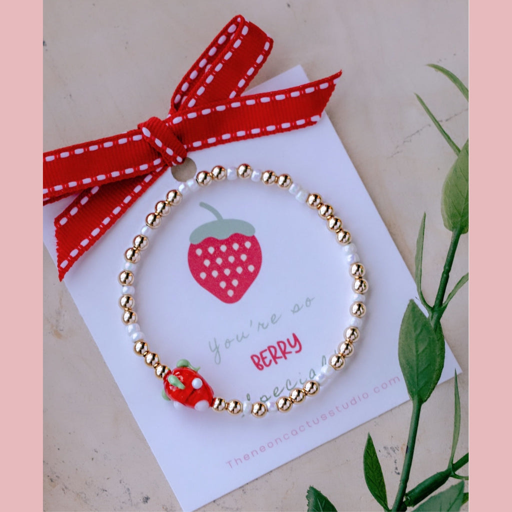 You’re so Berry Special Bracelet - The Neon Cactus Studio